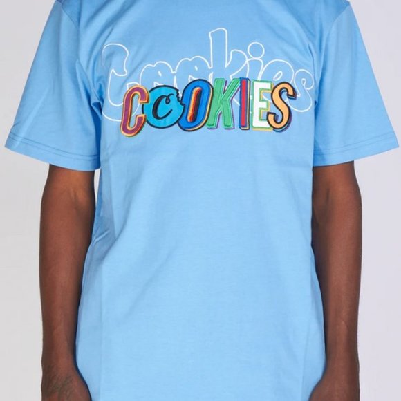 Cookies On The Block Jersey Knit (Sky Blue) CM232KST04 - Picture 4 of 5